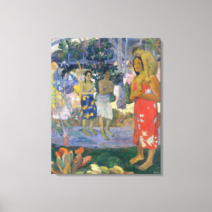 Lienzo Paul Gauguin - Hail Mary / Ia Orana Maria