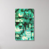 Paul Klee Dream City Canvas Poster