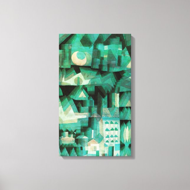 Lienzo Paul Klee Dream City Canvas Poster (Anverso)