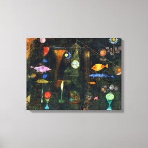 Lienzo Paul Klee Fish Magic