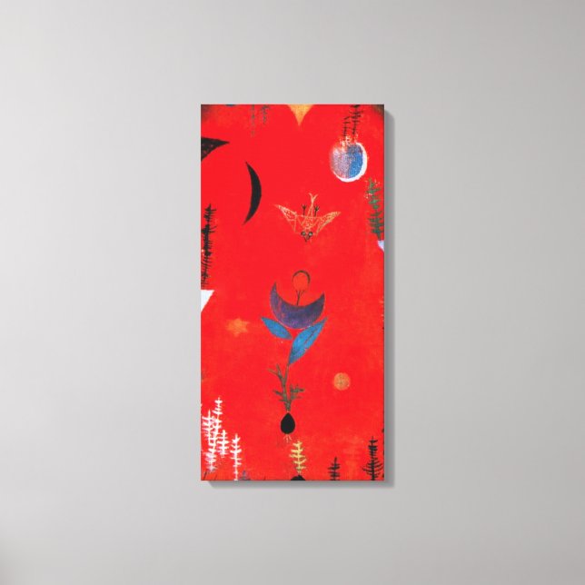Lienzo Paul Klee Flower Myth Canvas Wrap (Anverso)