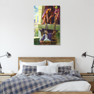 Lienzo paul predicando el cristiano Wrapped Canvas