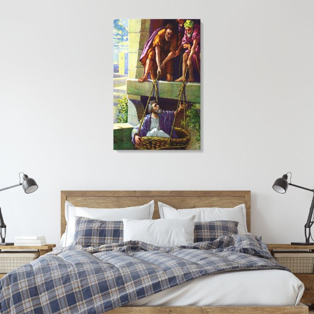 Lienzo paul predicando el cristiano Wrapped Canvas (Insitu(Dormitorio))