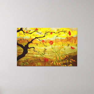 Lienzo Paul Ranson / Apple Tree con Fruta Roja c.1902 /