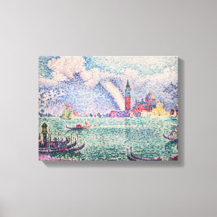 Lienzo Paul Signac - Arcoíris, Venecia