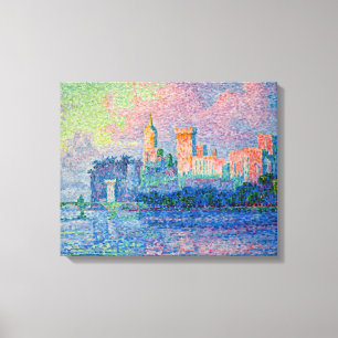 Lienzo Paul Signac - El Palacio Papal, Aviñón
