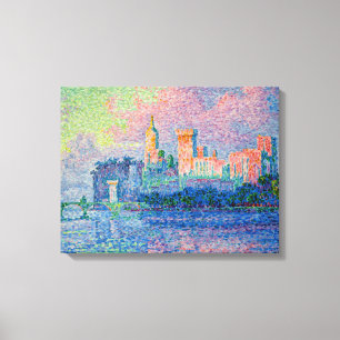 Lienzo Paul Signac - El Palacio Papal, Aviñón