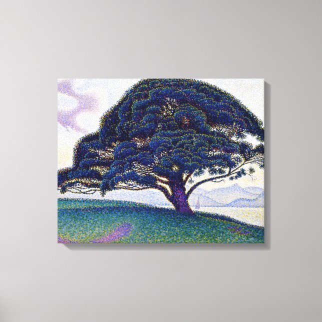 Lienzo Paul Signac - El Pino Bonaventure (Anverso)