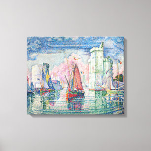 Lienzo Paul Signac - Entrada al puerto de La Rochelle