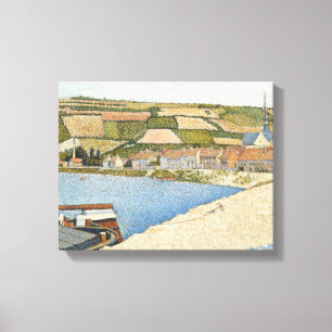 Lienzo Paul Signac - Les Andelys, Cote d'Aval