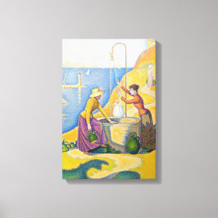 Lienzo Paul Signac - Mujeres en el Pozo