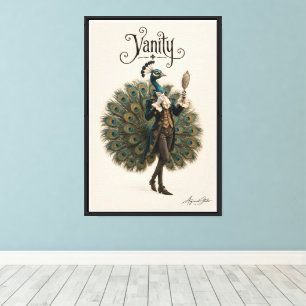 Lienzo Pavo Real Dandy