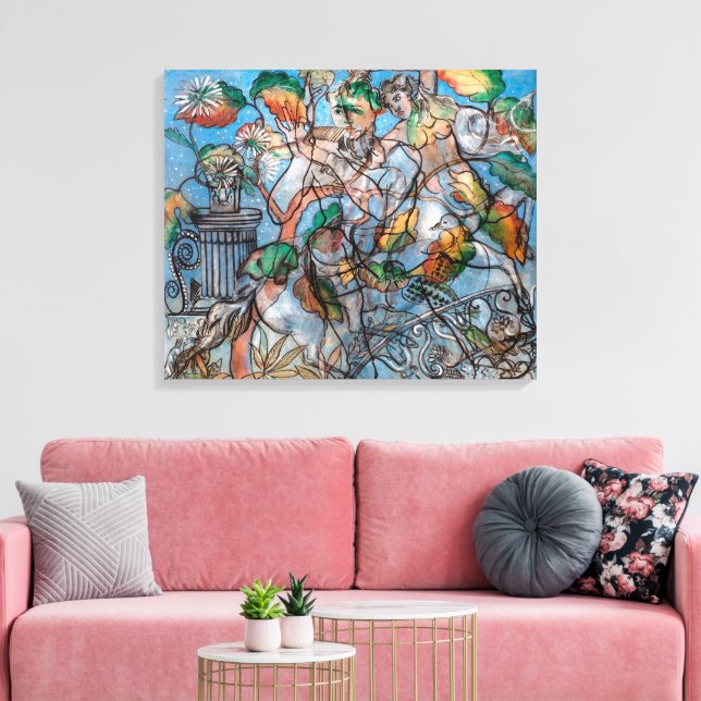 Lienzo Pavonia | Francis Picabia | (Insitu (Sala de estar))