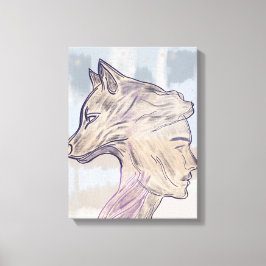 Lienzo Paw and Still I – Silent Companionship