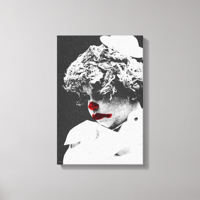 Lienzo Payaso 3 11x16.5 (27.5x41.25cm) waca (Anverso)