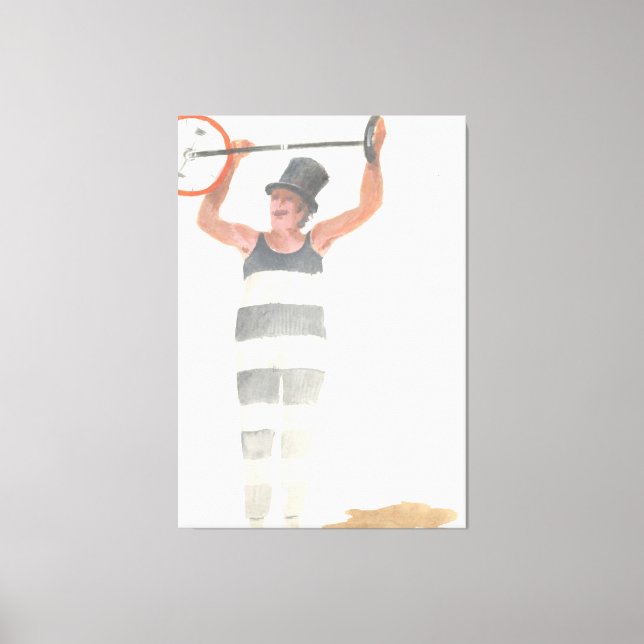 Lienzo Payaso italiano (Anverso)