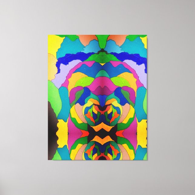 Lienzo Payaso tremendo (Anverso)