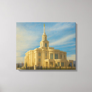 Lienzo Payson Utah Temple Painting™ LDS Wall Art Canvas
