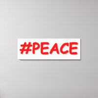 "PAZ", diseño elegante. ¡Hazte con una en Zazzle