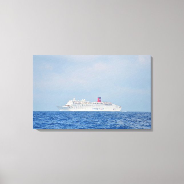Lienzo Peace Boat Ocean Dream (Anverso)