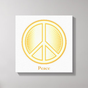 Lienzo Peace Mandala Canvas Art