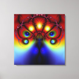 Lienzo Peacocando desde las sombras tela envuelta