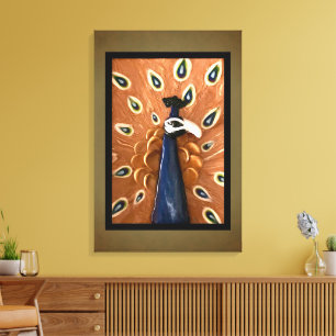 Lienzo Peacock