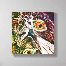 Lienzo PeacockFeatherLove Vibrant Painting