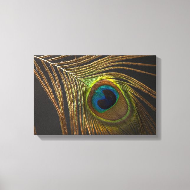 Lienzo Peacock's eye (Anverso)