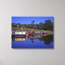 Lienzo Peak Forest Canal Derbyshire Inglaterra