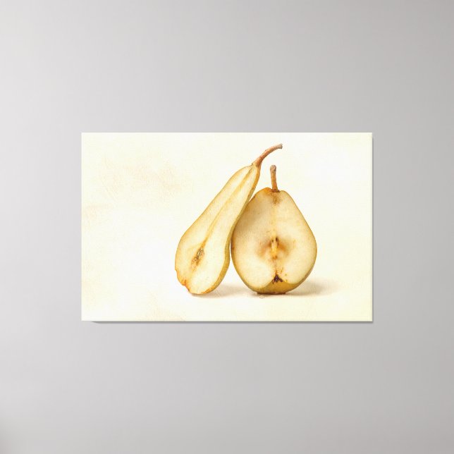 Lienzo Pears - Mi Media Dulce Y Perfecta (Anverso)
