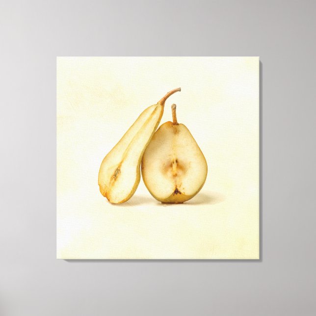 Lienzo Pears - Mi Media Dulce Y Perfecta (Anverso)