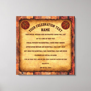 Lienzo Pedido especial de Personalizado Sports Canvas Wal