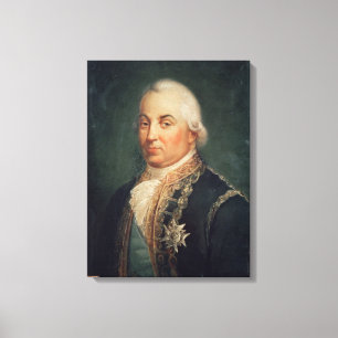 Lienzo Pedro de Suffren-Santo-Tropez almirante de