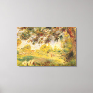 Lienzo Pedro un paisaje de la primavera de Renoir el  