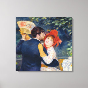 Lienzo Pedro un Renoir el   una danza en el país