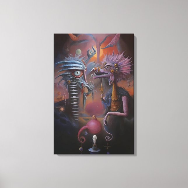 Lienzo Peeping Through Pat Hartman's Bedroom Window (Anverso)