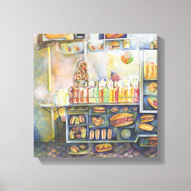 Lienzo Peligrosamente Cerca De La Diversión (Anverso)