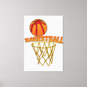 Lienzo Pelota de baloncesto