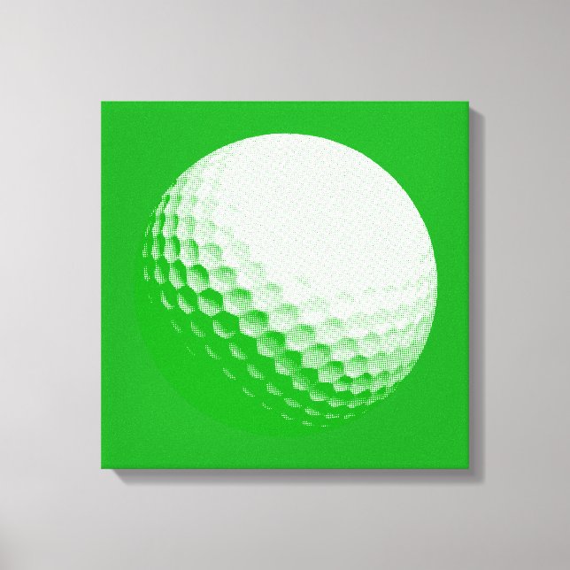 Lienzo pelota de golf (Anverso)