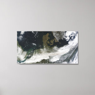 Lienzo Penacho de la ceniza del volcán de