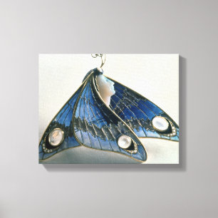 Lienzo Pendiente de Art Nouveau en forma de mariposa, c.1