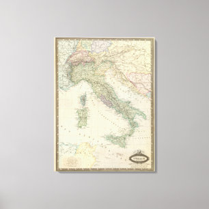 Lienzo Península balcánica, Italia, Eslovenia 2