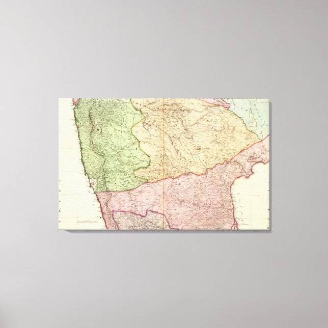 Lienzo Península de India Norte (Anverso)