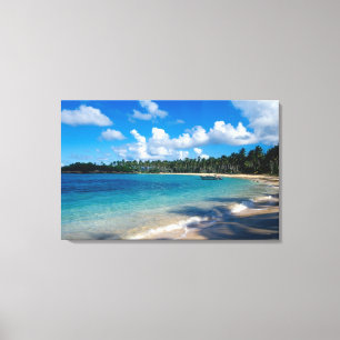 Lienzo Península de La Samana, República Dominicana,