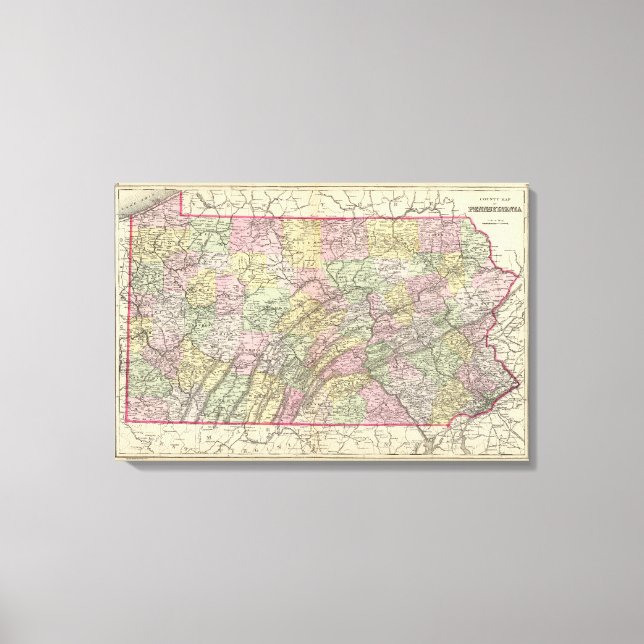 Lienzo Pennsylvania (Anverso)