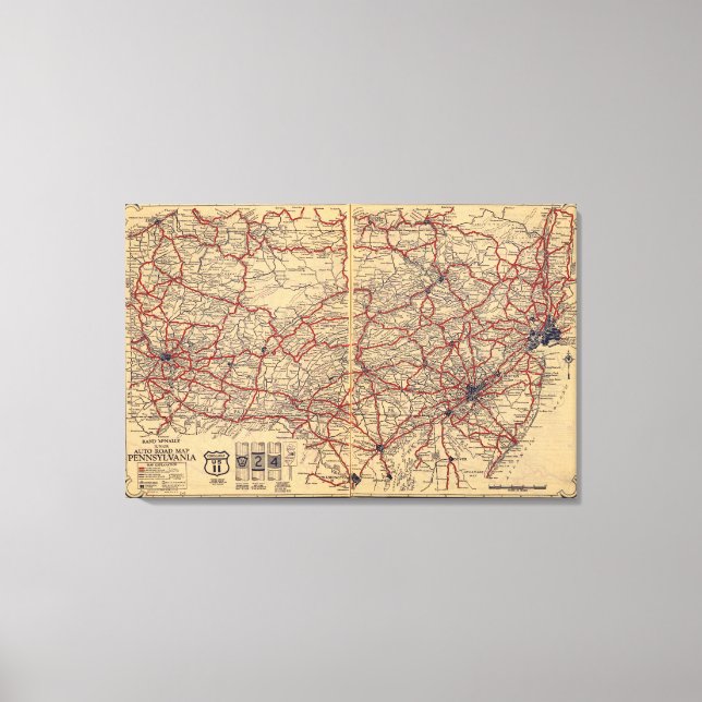 Lienzo Pennsylvania 13 (Anverso)
