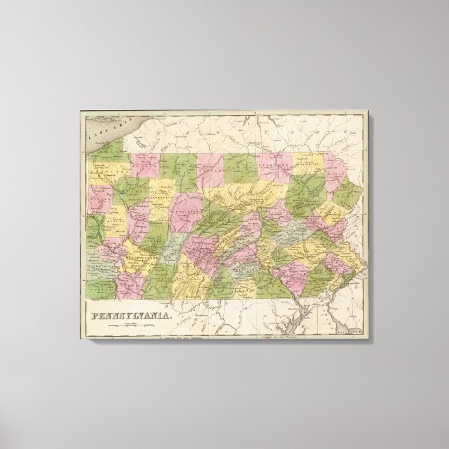 Lienzo Pennsylvania 9 (Anverso)