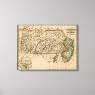 Lienzo Pennsylvania, Nueva Jersey