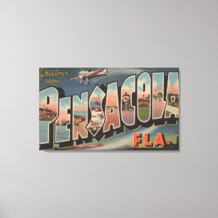Lienzo Pensacola, la Florida (aeroplanos)